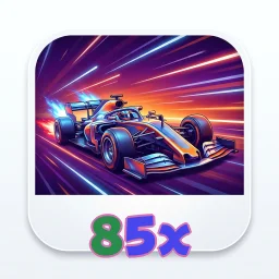 85x